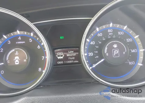 2013 Hyundai Sonata Gls из США, поврежденный, VIN 5NPEB4AC6DH753427